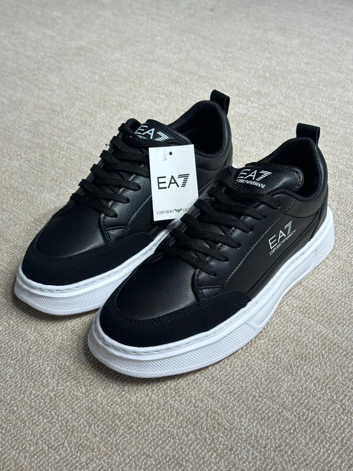 EA7 Marka Logolu Siyah Erkek Sneaker