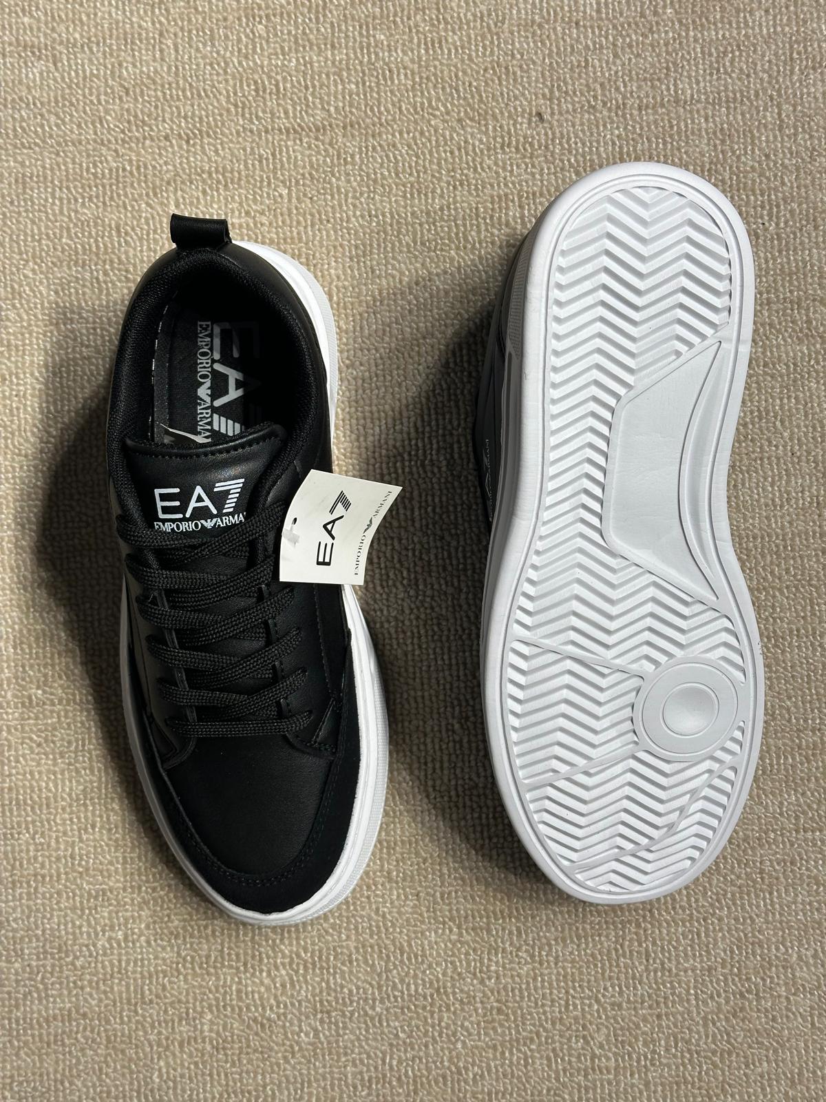 EA7 Marka Logolu Siyah Erkek Sneaker