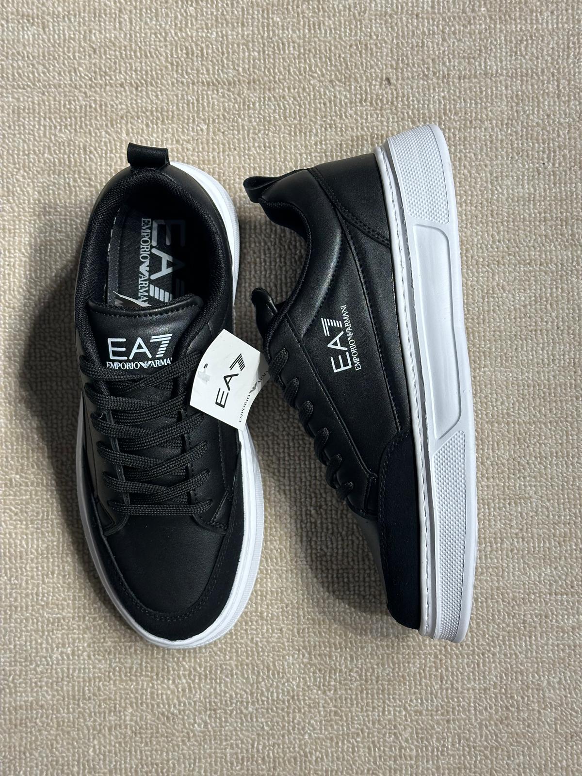 EA7 Marka Logolu Siyah Erkek Sneaker